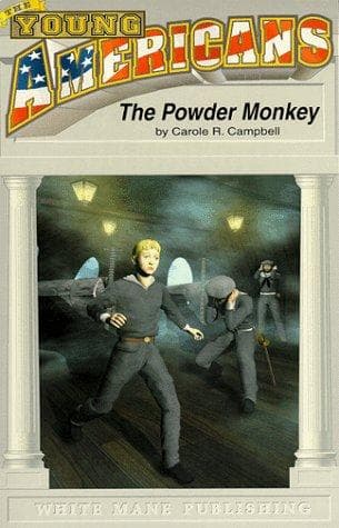 Cover of The powder monkey by Carole R. Campbell