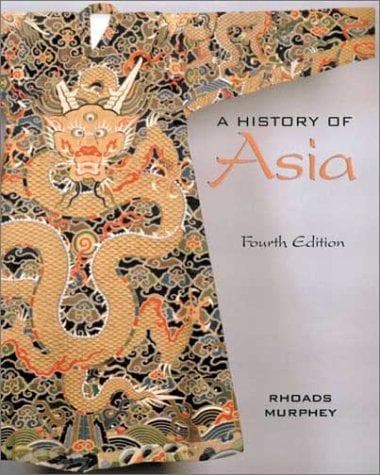 Cover of A history of Asia by Rhoads Murphey
