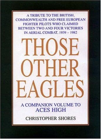 Cover of Those other eagles by Christopher F. Shores