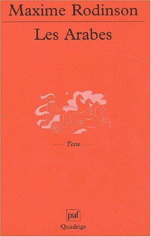Cover of Les Arabes by Maxime Rodinson