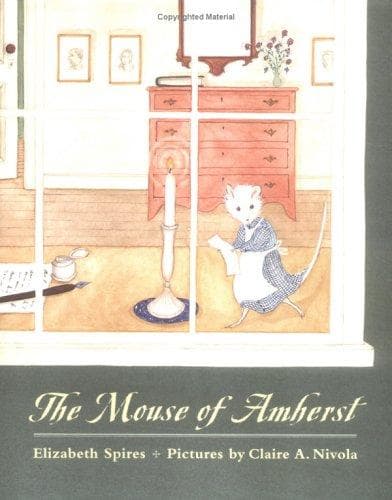 Cover of The mouse of Amherst by Elizabeth Spires