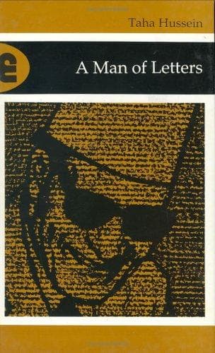 Cover of A man of letters by Ṭāhā Ḥusayn