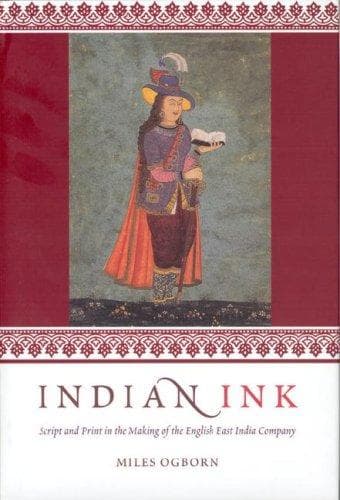 Cover of Indian ink by Miles Ogborn