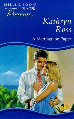 Cover of A Marriage on Paper (Presents) by Kathryn Ross