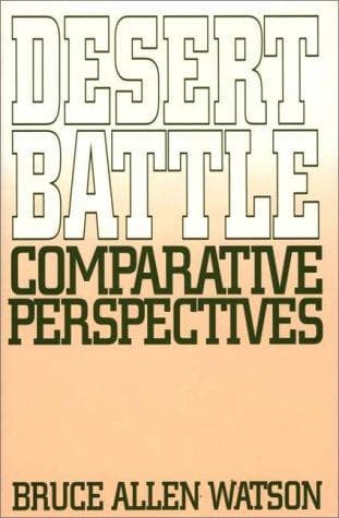 Cover of Desert battle by Watson, Bruce