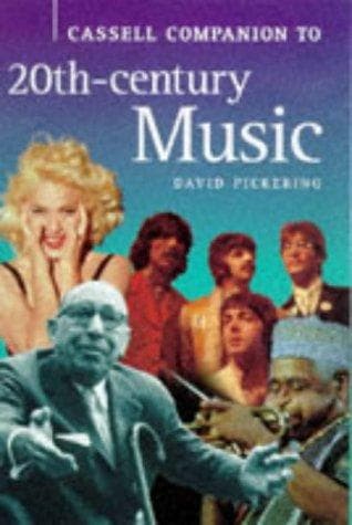Cover of Cassell companion to 20th-century music by Pickering, David