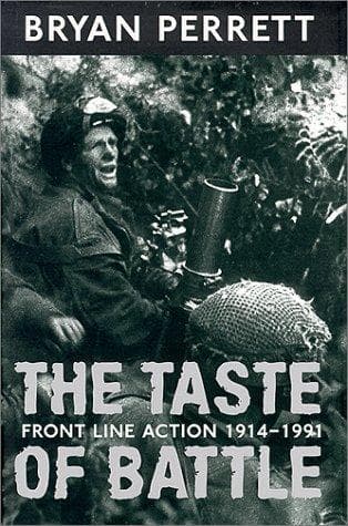 Cover of The taste of battle by Bryan Perrett