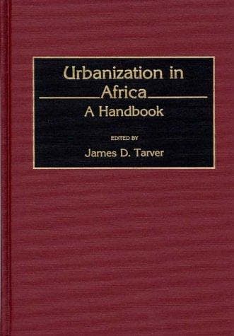 Cover of Urbanization in Africa by James D. Tarver