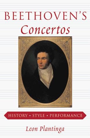 Cover of Beethoven's concertos by Leon Plantinga