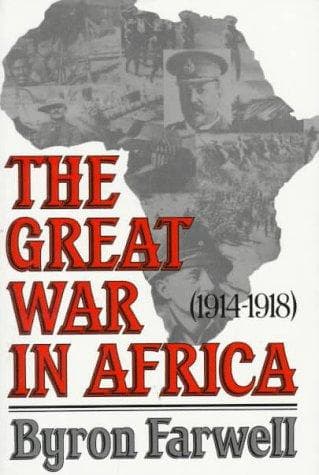Cover of The Great War in Africa, 1914-1918 by Byron Farwell