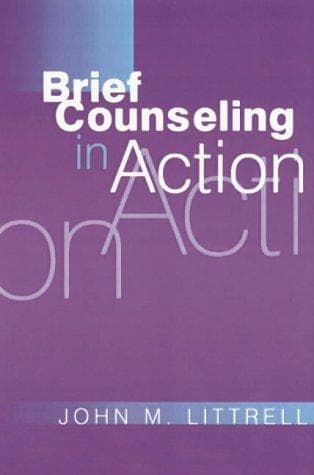 Cover of Brief counseling in action by John M. Littrell