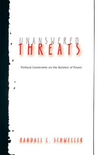 Cover of Unanswered Threats by Randall L. Schweller