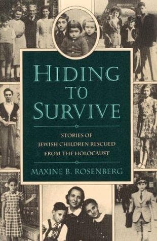 Cover of Hiding to Survive by Maxine B. Rosenberg