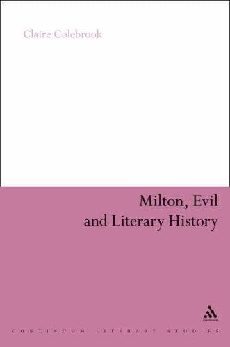 Cover of Blake And Milton (Continuum Literary Studies) by Claire Colebrook