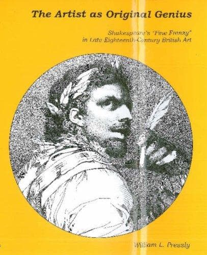 Cover of The artist as original genius by William L. Pressly