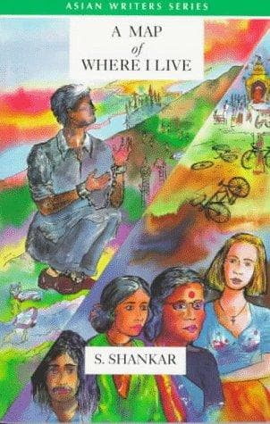 Cover of A map of where I live by Subramanian Shankar