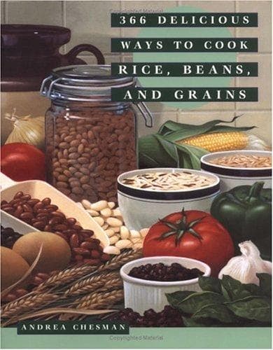 Cover of 366 delicious ways to cook rice, beans, and grains by Andrea Chesman