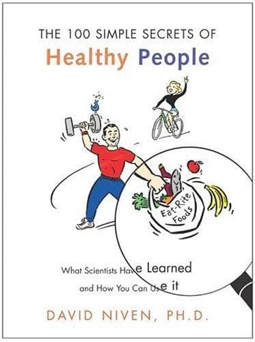 Cover of 100 Simple Secrets of Healthy People by David Niven