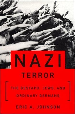 Cover of Nazi terror by Eric A. Johnson