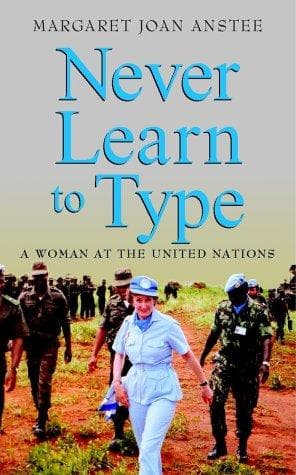 Cover of Never learn to type by Margaret Joan Anstee