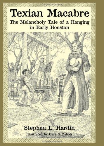 Cover of Texian Macabre by Stephen L. Hardin