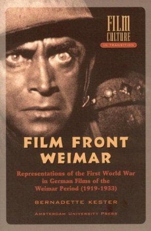 Cover of Filmfront Weimar by Bernadette Kester