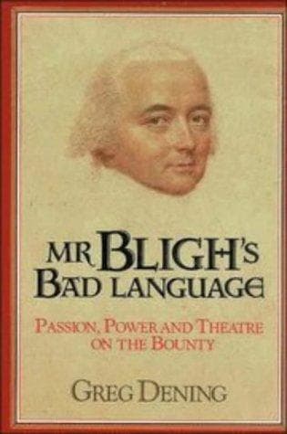 Cover of Mr Bligh's Bad Language by Greg Dening