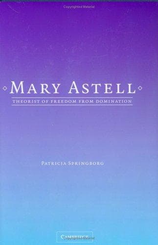 Cover of Mary Astell by Patricia Springborg