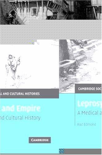 Cover of Leprosy and empire by Rod Edmond