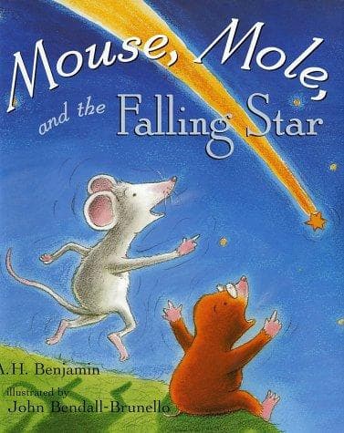Cover of Mouse, Mole and the falling star by A. H. Benjamin