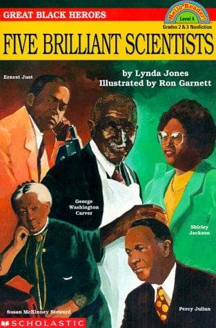 Cover of Five brilliant scientists by Lynda Jones
