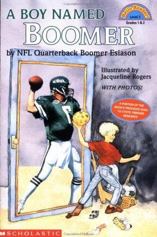 Cover of A boy named Boomer by Boomer Esiason