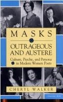 Cover of Masks outrageous and austere by Walker, Cheryl
