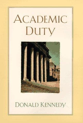 Cover of Academic duty by Donald Kennedy