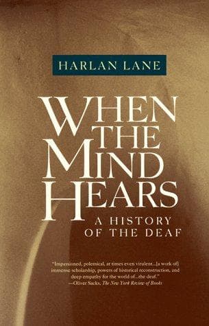 Cover of When the mind hears by Harlan L. Lane