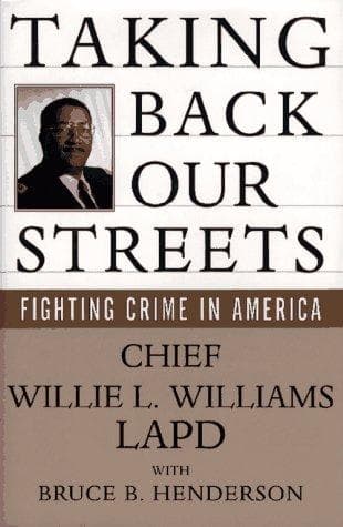 Cover of Taking back our streets by Willie L. Williams