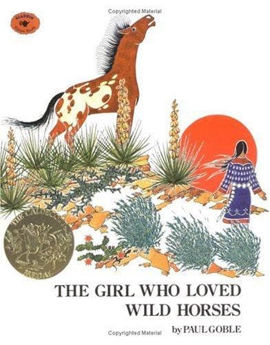 Cover of The girl who loved wild horses by Paul Goble