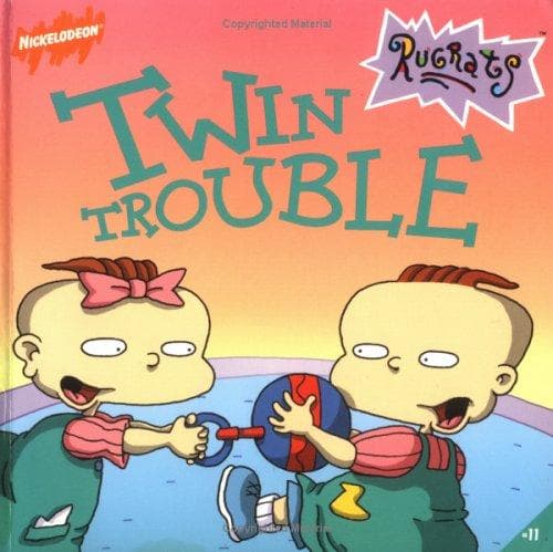 Cover of Twin trouble by David, Luke