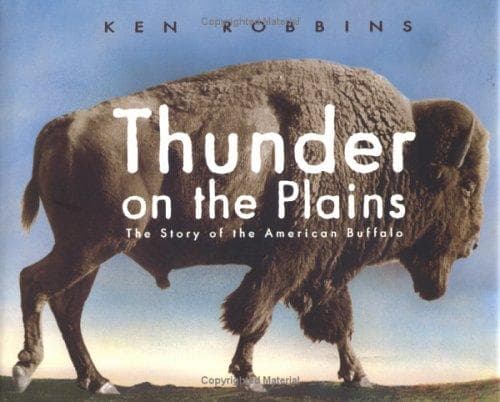 Cover of Thunder on the Plains by Ken Robbins