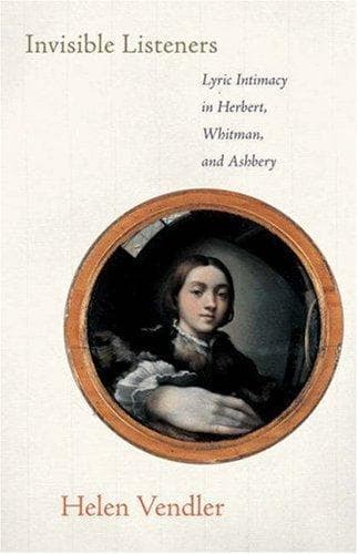 Cover of Invisible listeners by Helen Hennessy Vendler
