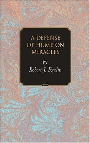 Cover of A Defense of Hume on Miracles (Princeton Monographs in Philosophy) by Robert J. Fogelin