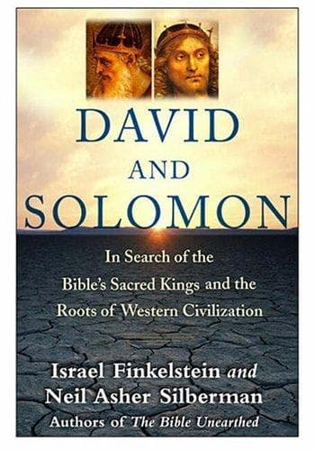 Cover of David and Solomon by Israel Finkelstein