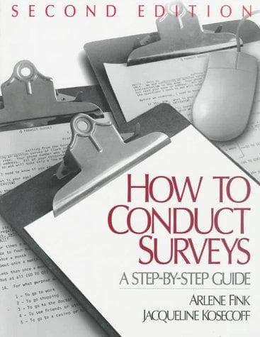 Cover of How to conduct surveys by Arlene Fink