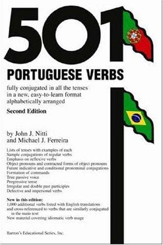 Cover of 501 Portuguese verbs by John J. Nitti