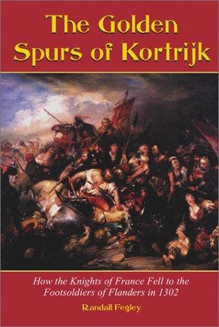 Cover of The golden spurs of Kortrijk by Randall Fegley