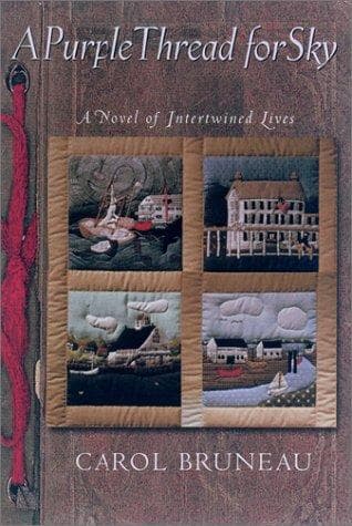 Cover of A purple thread for sky by Carol Bruneau