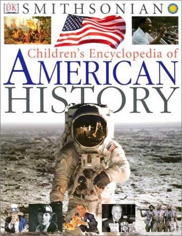 Cover of Children's encyclopedia of American history by King, David C