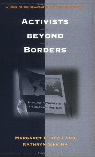 Cover of Activists beyond borders by Margaret E. Keck