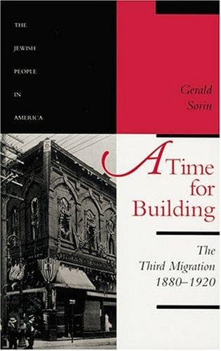 Cover of A time for building by Gerald Sorin