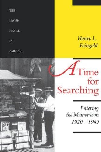 Cover of The Jewish People in America by Henry L. Feingold